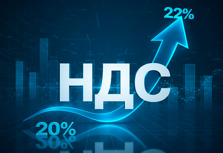 Повышение НДС до 22% с 1.01.2026 Повышение НДС до 22% с 1.01.2026